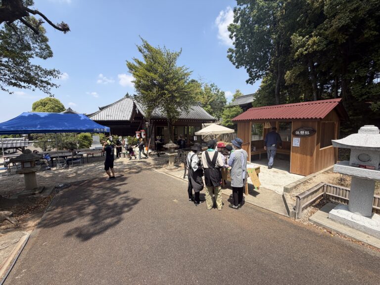 地域の行事にて